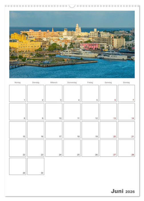 San Juan - Reiseplaner (CALVENDO Wandkalender 2026)