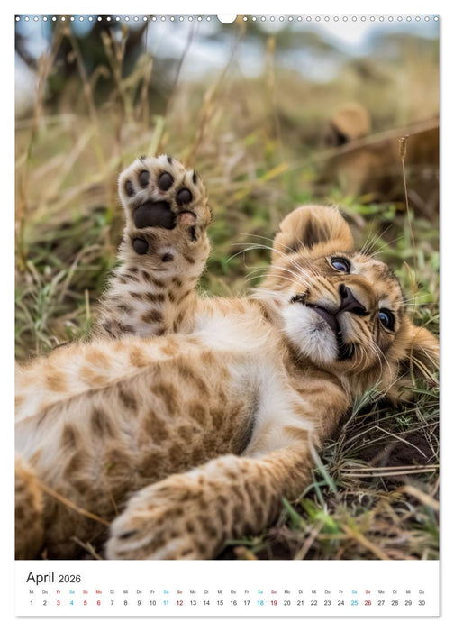 Kleine Wunder der Savanne (CALVENDO Premium Wandkalender 2026)
