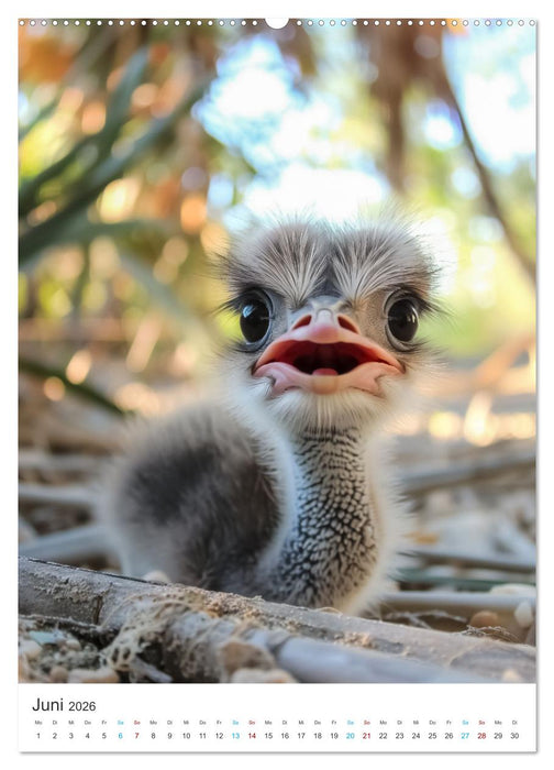 Kleine Wunder der Savanne (CALVENDO Premium Wandkalender 2026)