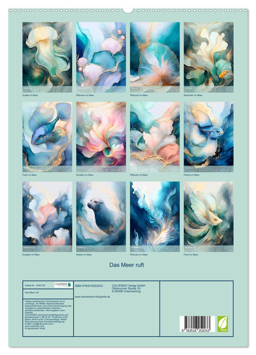 Das Meer ruft (CALVENDO Premium Wandkalender 2026)