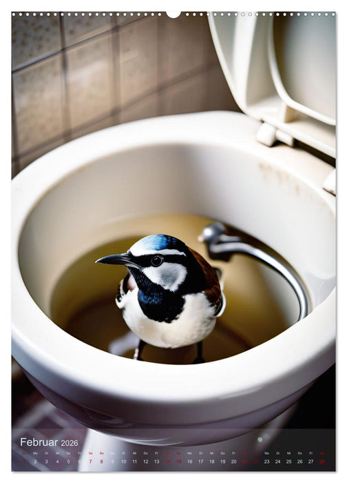 Kein Griff ins Klo . Umweltschutz und Zivilisation satirisch angehaucht (CALVENDO Wandkalender 2026)