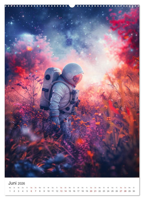 Explorer - Die Entdeckung des Alls (CALVENDO Premium Wandkalender 2026)