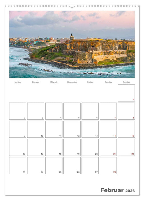 San Juan - Reiseplaner (CALVENDO Premium Wandkalender 2026)