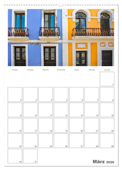 San Juan - Reiseplaner (CALVENDO Premium Wandkalender 2026)