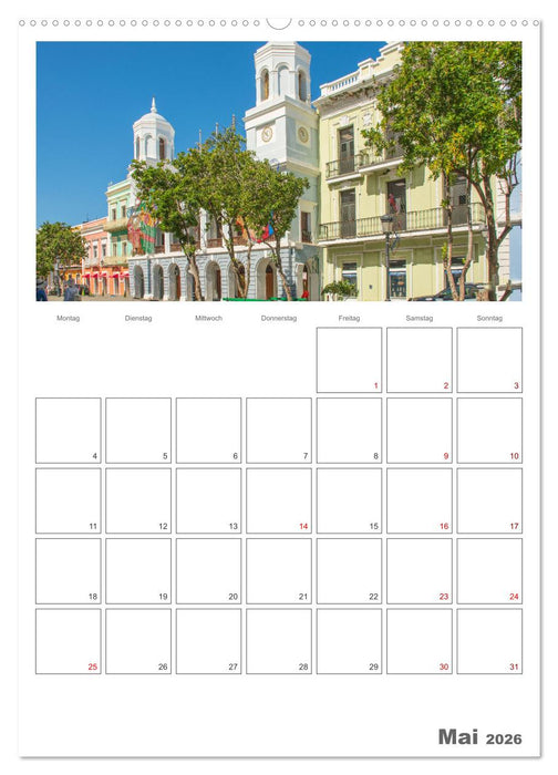 San Juan - Reiseplaner (CALVENDO Premium Wandkalender 2026)