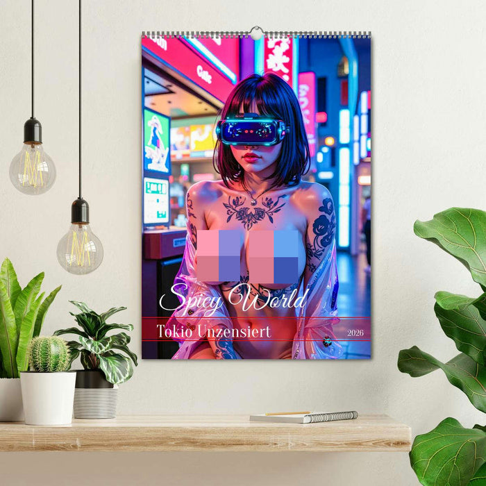 Spicy World - Tokio Unzensiert (CALVENDO Wandkalender 2026)