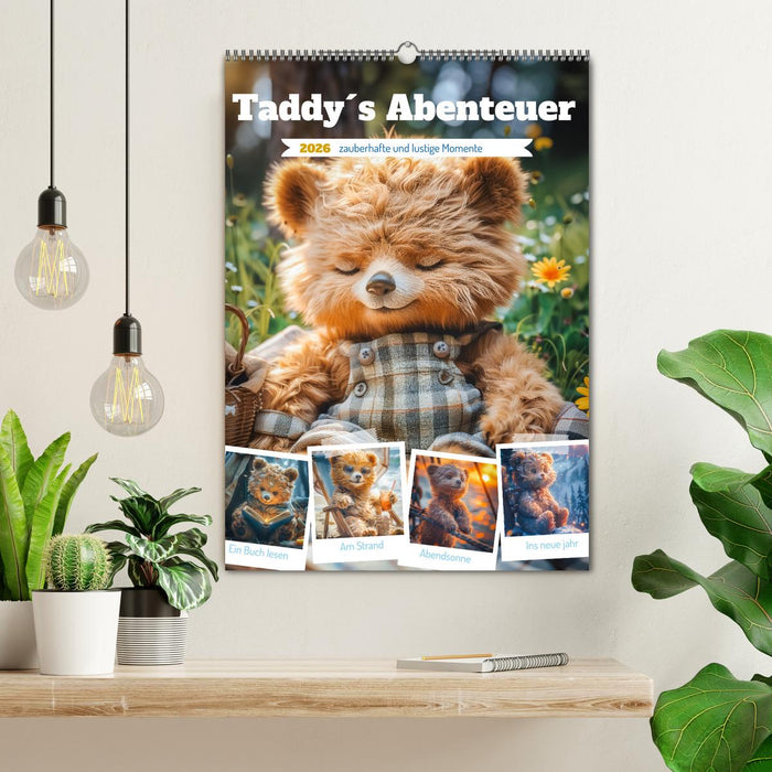 Taddy´s Abenteuer (CALVENDO Wandkalender 2026)
