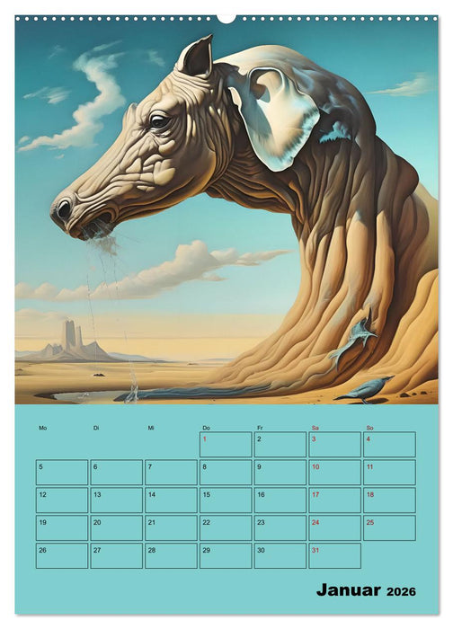 Surreale Fantasiewelten (CALVENDO Wandkalender 2026)