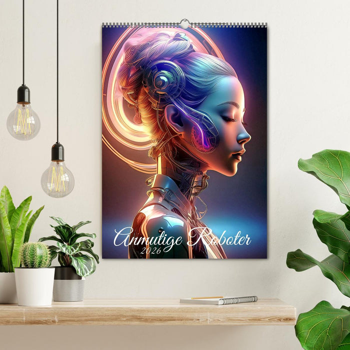 Anmutige Roboter (CALVENDO Wandkalender 2026)