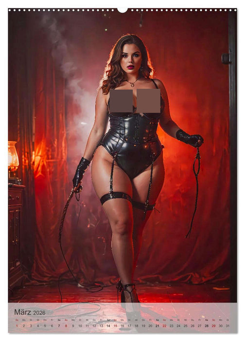 Verführerische Momente - Kinky Geheimnisse (CALVENDO Premium Wandkalender 2026)