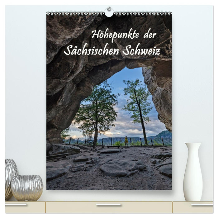 Höhepunkte der Sächsischen Schweiz (CALVENDO Premium Wandkalender 2026)