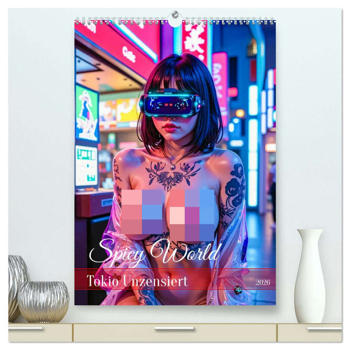Spicy World - Tokio Unzensiert (CALVENDO Premium Wandkalender 2026)