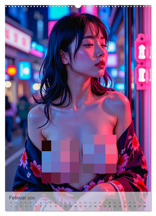 Spicy World - Tokio Unzensiert (CALVENDO Premium Wandkalender 2026)