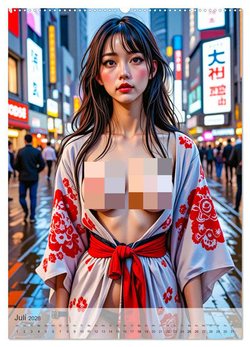 Spicy World - Tokio Unzensiert (CALVENDO Premium Wandkalender 2026)