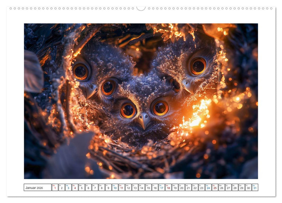 Augen wie Knöpfe (CALVENDO Wandkalender 2026)
