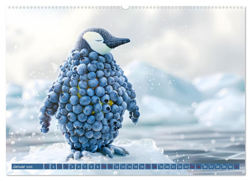 Vorsicht, Wilde Früchtchen (CALVENDO Wandkalender 2026)