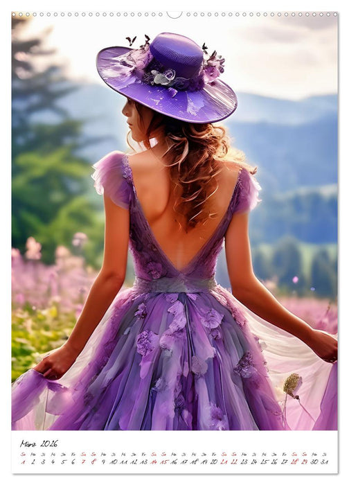 Rückblick in Tüll (CALVENDO Premium Wandkalender 2026)