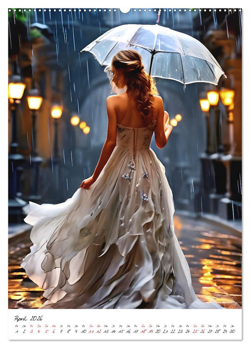 Rückblick in Tüll (CALVENDO Premium Wandkalender 2026)