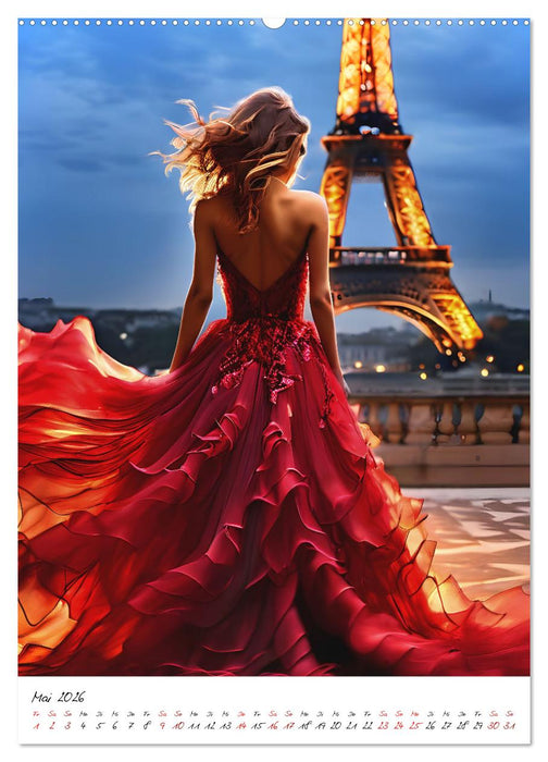 Rückblick in Tüll (CALVENDO Premium Wandkalender 2026)