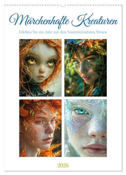 Magische Kreaturen (CALVENDO Wandkalender 2026)