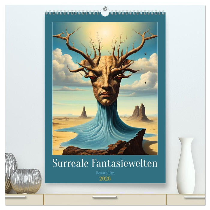 Surreale Fantasiewelten (CALVENDO Premium Wandkalender 2026)