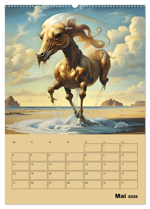 Surreale Fantasiewelten (CALVENDO Premium Wandkalender 2026)