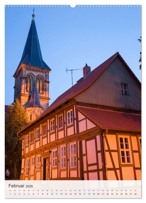 Wernigerode - Mittelalterliches Flair am Rande des Harzes (CALVENDO Wandkalender 2026)
