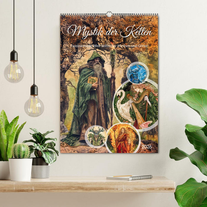 Mystik der Kelten - Faszinierende Welt keltischer Mythen und Götter (CALVENDO Wandkalender 2026)