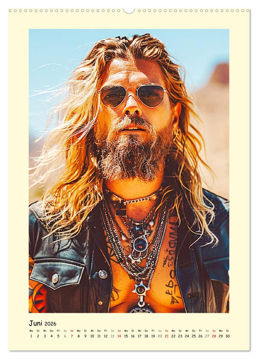 Gay Cowboys. Queerdos. Wild, schön und ungezähmt (CALVENDO Wandkalender 2026)