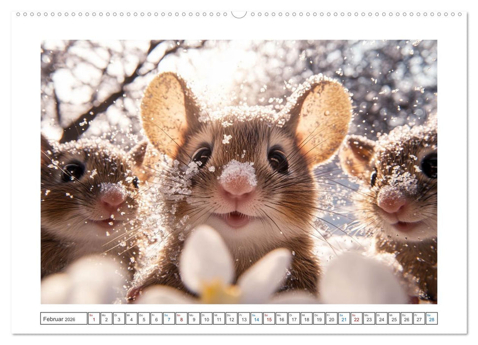 Augen wie Knöpfe (CALVENDO Premium Wandkalender 2026)