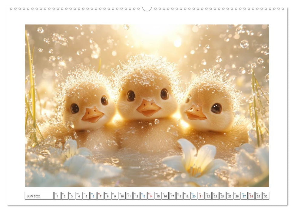 Augen wie Knöpfe (CALVENDO Premium Wandkalender 2026)