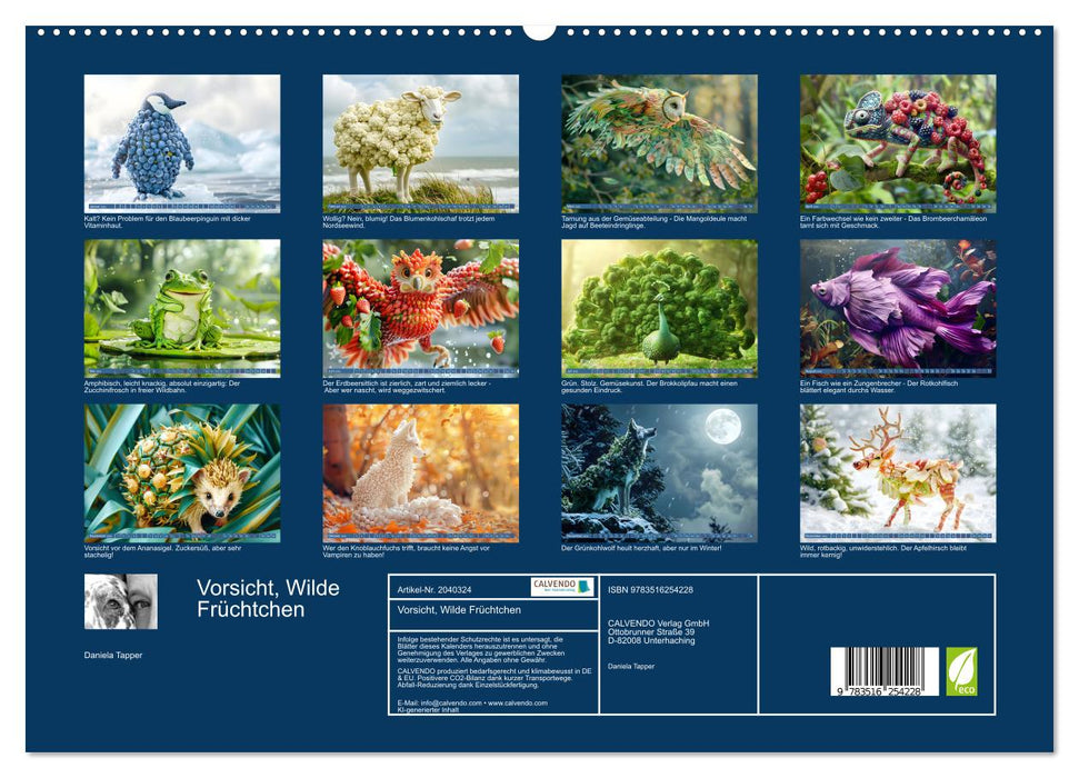 Vorsicht, Wilde Früchtchen (CALVENDO Premium Wandkalender 2026)