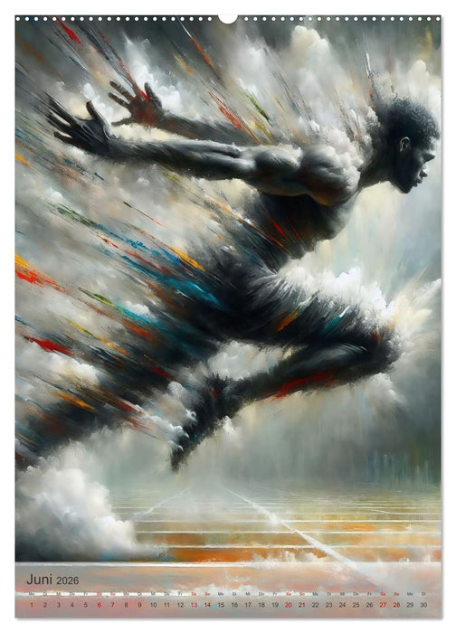 NEVER STOP THE SPORT (CALVENDO Wandkalender 2026)