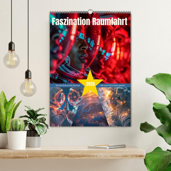 Faszination Raumfahrt (CALVENDO Wandkalender 2026)
