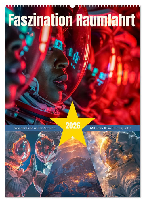Faszination Raumfahrt (CALVENDO Wandkalender 2026)