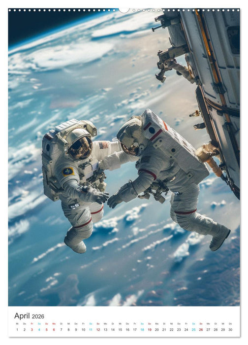 Faszination Raumfahrt (CALVENDO Wandkalender 2026)