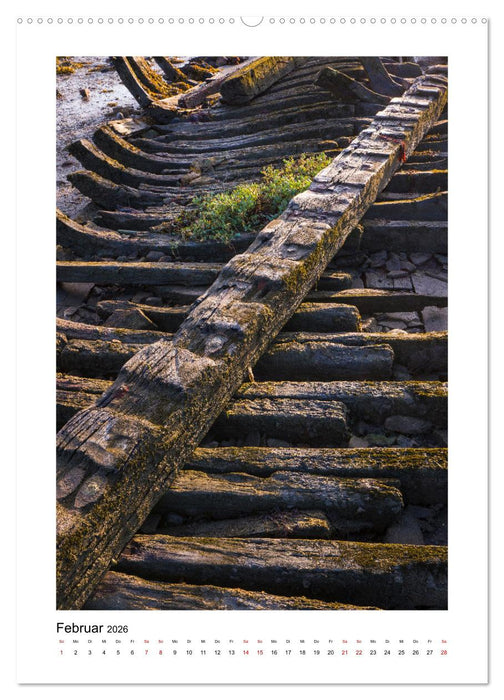 Letzte Ruhe Schiffsfriedhof (CALVENDO Wandkalender 2026)