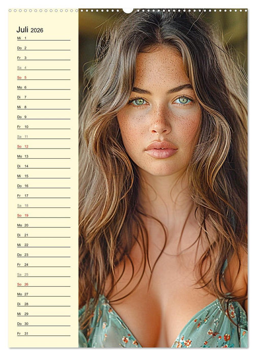 Kesse Country-Girls. Sexy, modern und selbstbestimmt (CALVENDO Premium Wandkalender 2026)
