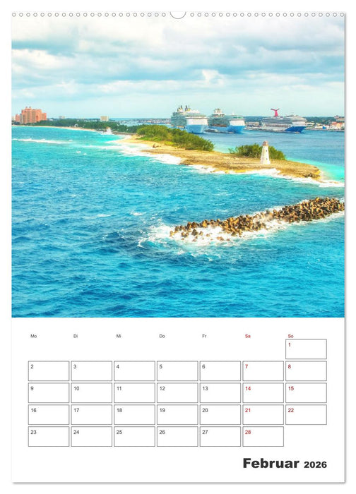 Nassau - Reiseplaner (CALVENDO Premium Wandkalender 2026)