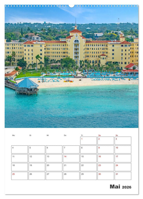 Nassau - Reiseplaner (CALVENDO Premium Wandkalender 2026)