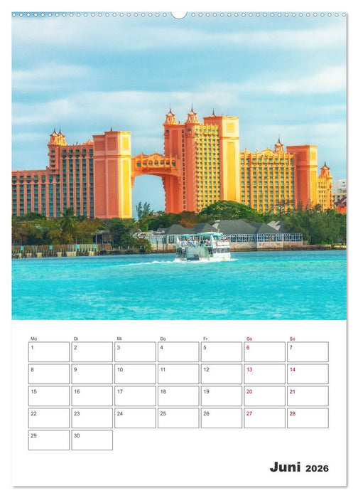 Nassau - Reiseplaner (CALVENDO Premium Wandkalender 2026)