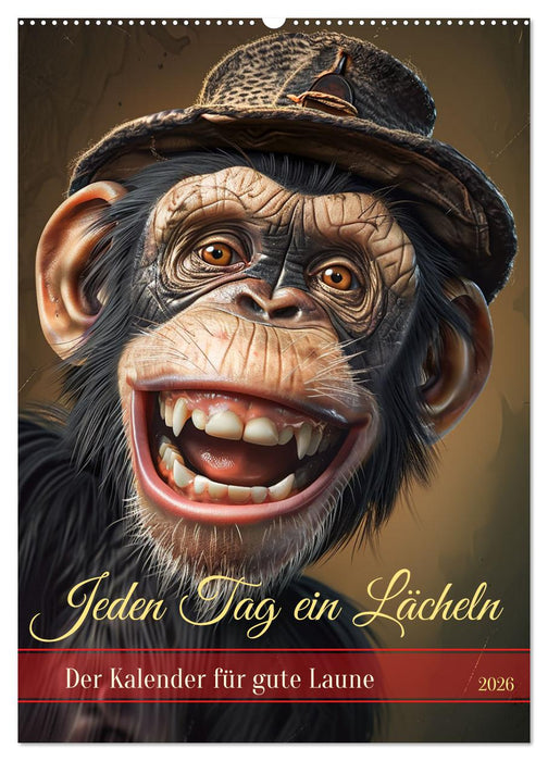 Jeden Tag ein Lächeln (CALVENDO Wandkalender 2026)