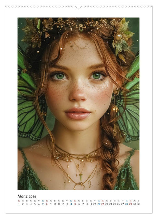 Magische Kreaturen (CALVENDO Premium Wandkalender 2026)