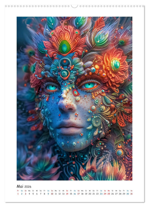 Magische Kreaturen (CALVENDO Premium Wandkalender 2026)