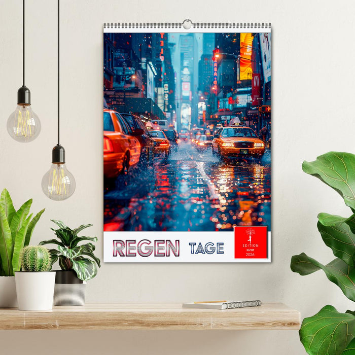 Regen Tage (CALVENDO Wandkalender 2026)