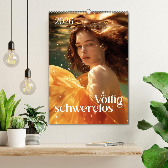 Völlig schwerelos (CALVENDO Wandkalender 2026)