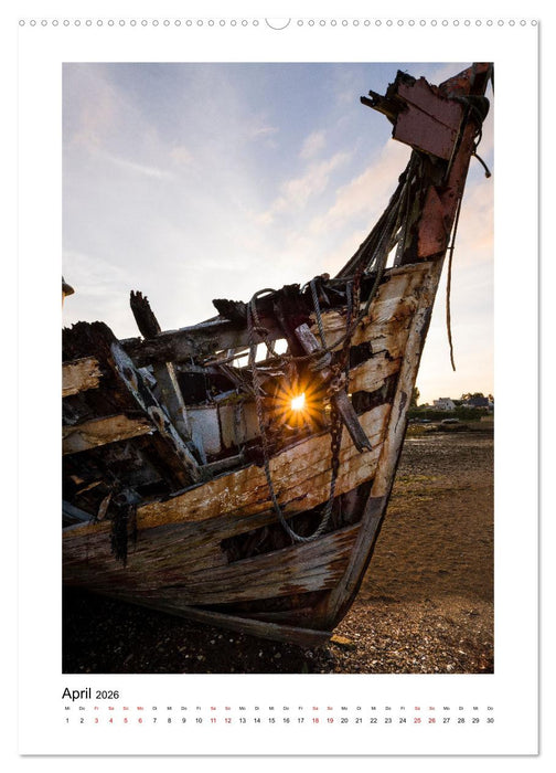 Letzte Ruhe Schiffsfriedhof (CALVENDO Premium Wandkalender 2026)