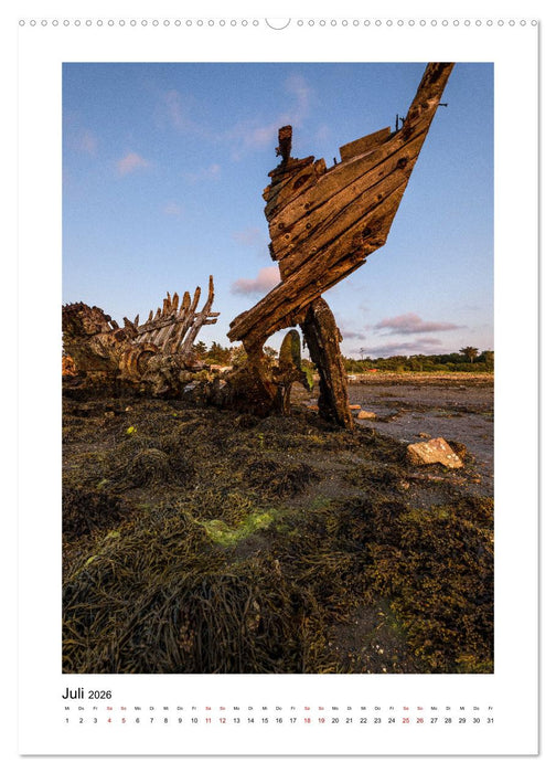 Letzte Ruhe Schiffsfriedhof (CALVENDO Premium Wandkalender 2026)