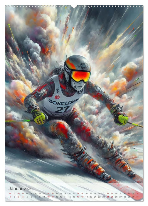 NEVER STOP THE SPORT (CALVENDO Premium Wandkalender 2026)