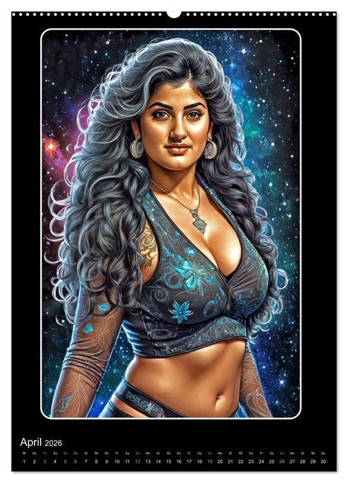 Miss im Universum (CALVENDO Premium Wandkalender 2026)